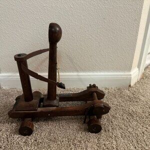 Decor-Miniature Wood Catapult